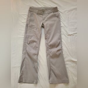 Prana Women's Gray Hiking Pants 8 Short